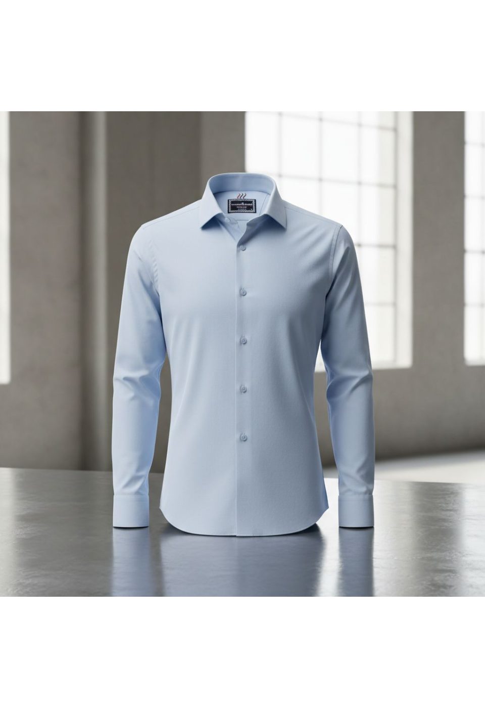 Slim Fit Uzun Kol Düz Renk Saten Erkek Gömlek 3GMK321255003 - Giovanni Fratelli