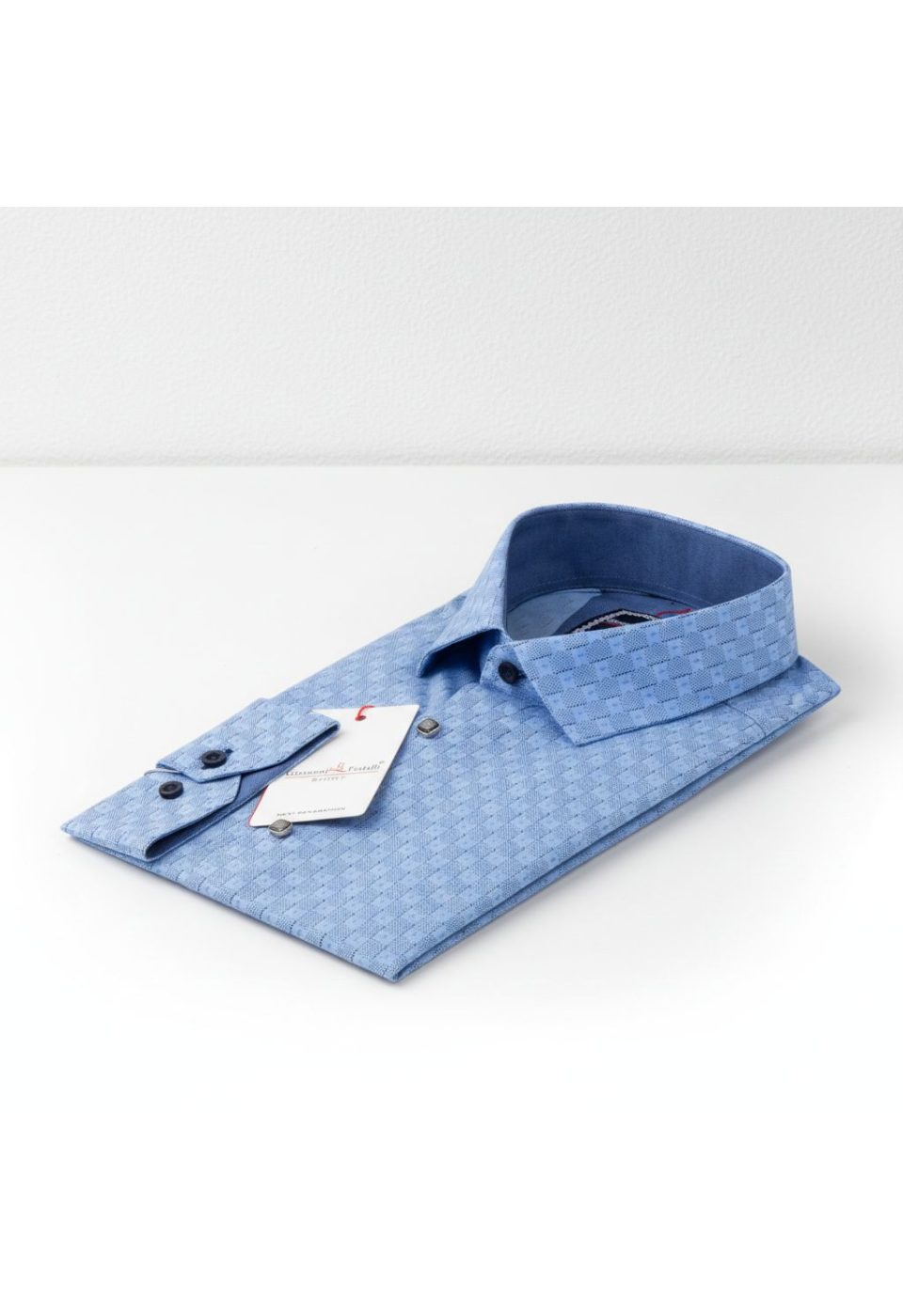Slim Fit Uzun Kol Desenli Erkek Gömlek 3GMK311256004 - Giovanni Fratelli