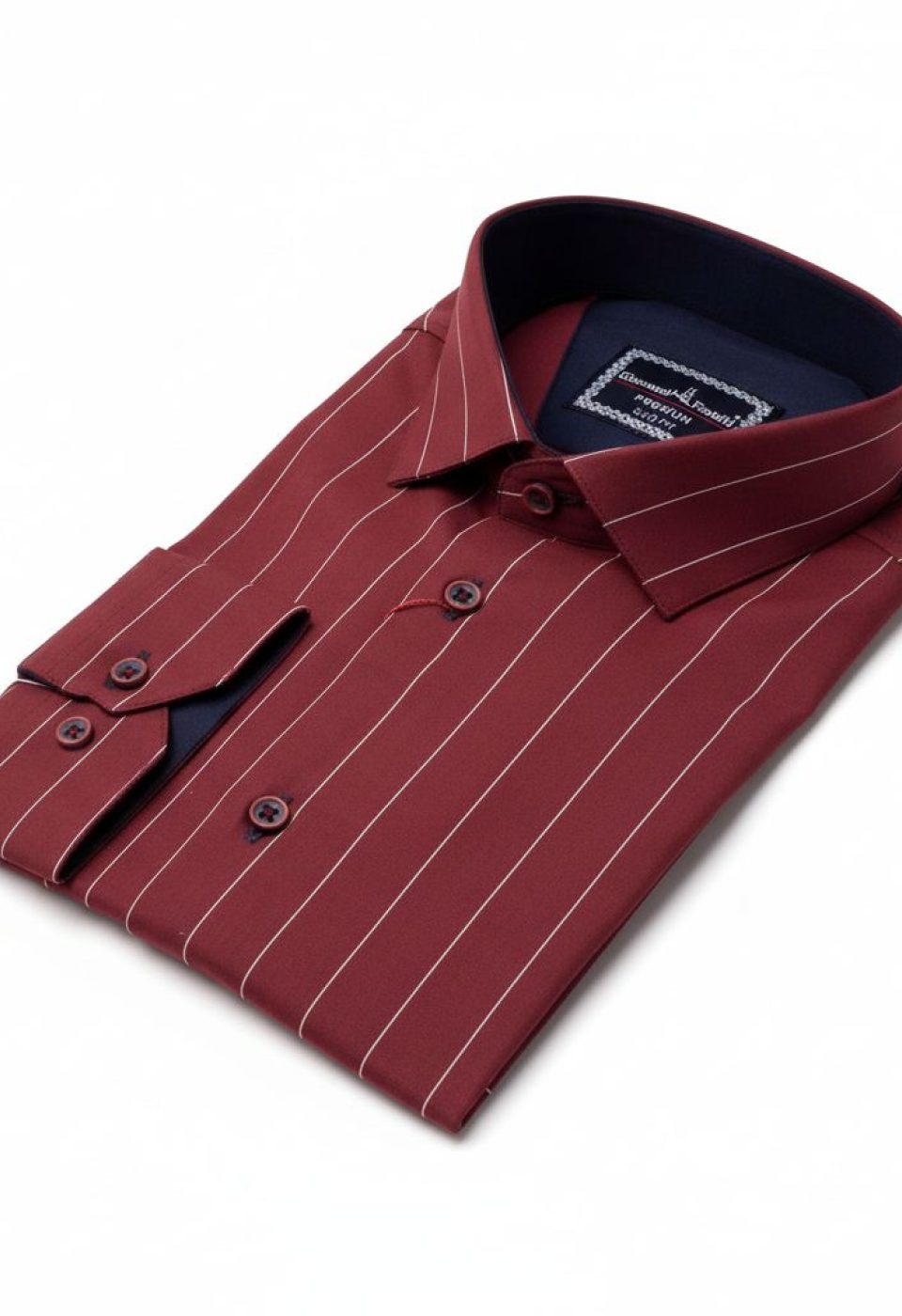 Slim Fit Uzun Kol Desenli Erkek Gömlek 3GMK311267005 - Giovanni Fratelli