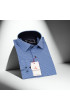 Slim Fit Uzun Kol Desenli Erkek Gömlek 3GMK311279002