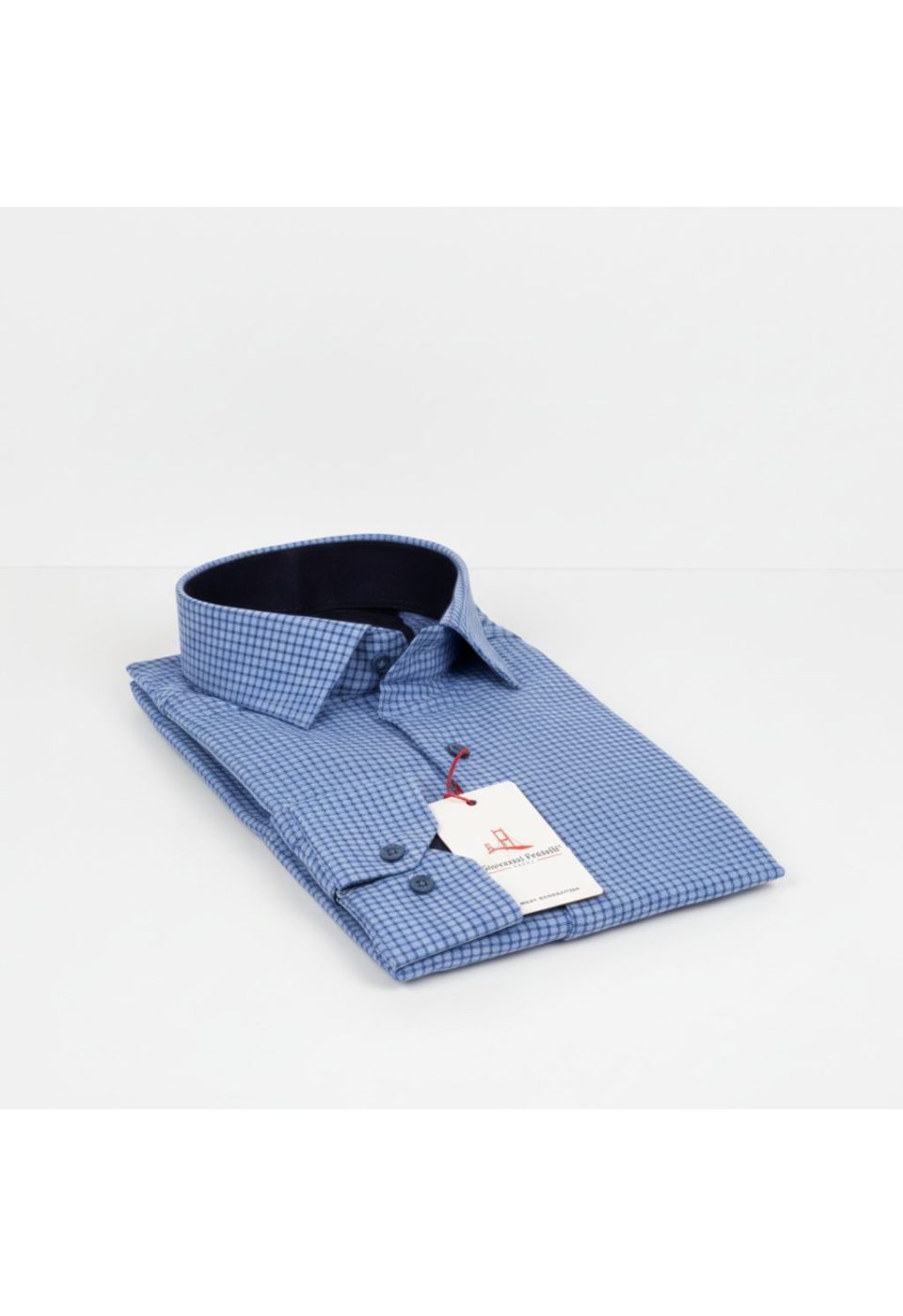 Slim Fit Uzun Kol Desenli Erkek Gömlek 3GMK311279002 - Giovanni Fratelli
