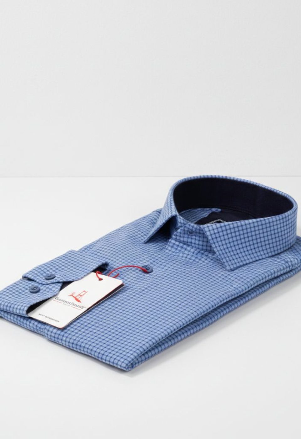 Slim Fit Uzun Kol Desenli Erkek Gömlek 3GMK311279002 - Giovanni Fratelli