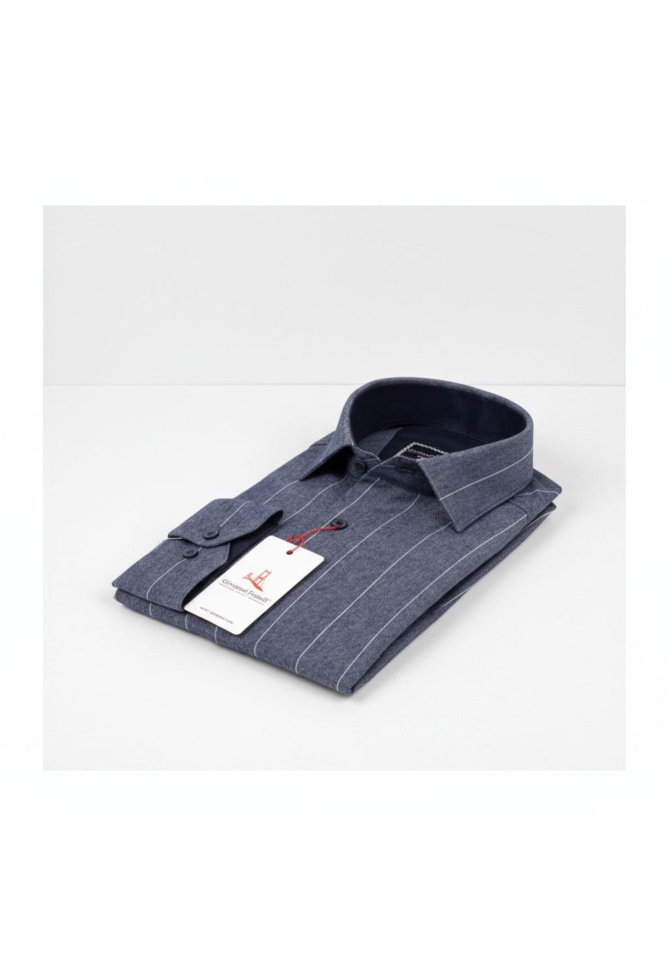 Slim Fit Uzun Kol Desenli Erkek Gömlek 3GMK311279011 - Giovanni Fratelli