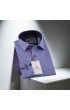 Slim Fit Uzun Kol Desenli Erkek Gömlek 3GMK311279013