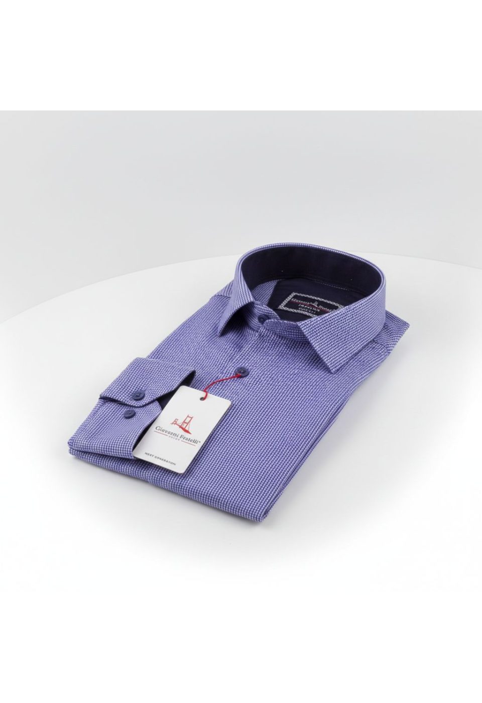 Slim Fit Uzun Kol Desenli Erkek Gömlek 3GMK311279013 - Giovanni Fratelli