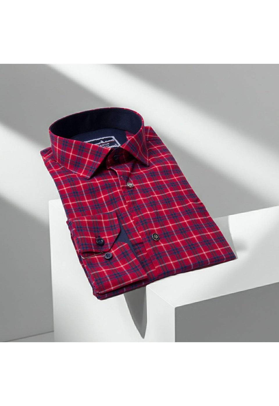 1286 CR 004 Slim Fit Uzun Kol Desenli Erkek Gömlek 3GMK311286004 - Giovanni Fratelli
