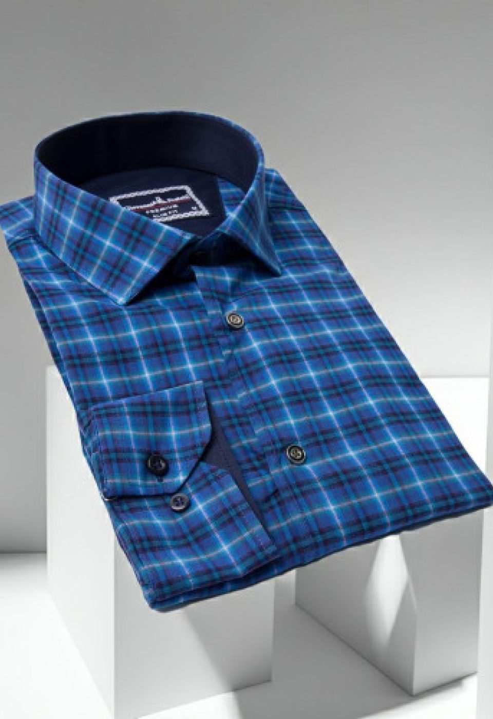 Slim Fit Uzun Kol Desenli Erkek Gömlek 3GMK311286006 - Giovanni Fratelli