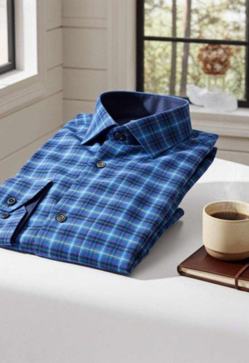 Slim Fit Uzun Kol Desenli Erkek Gömlek 3GMK311286006 - Giovanni Fratelli