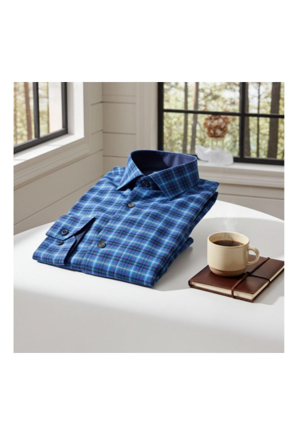 Slim Fit Uzun Kol Desenli Erkek Gömlek 3GMK311286006 - Giovanni Fratelli