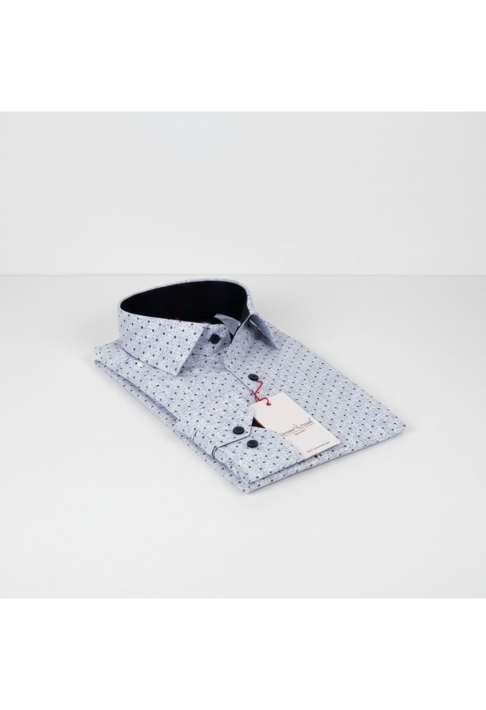 Slim Fit Uzun Kol Desenli Erkek Gömlek 3GMK311349003 - Giovanni Fratelli