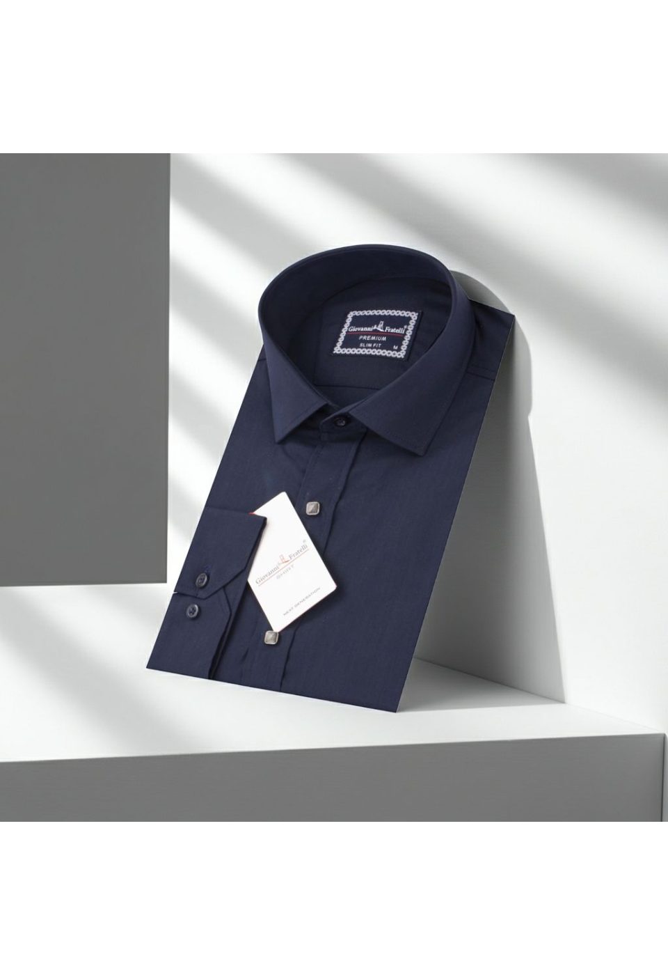 8 Drop Slim Fit Uzun Kol Düz Renk Erkek Gömlek 3GMK311292002 - Giovanni Fratelli