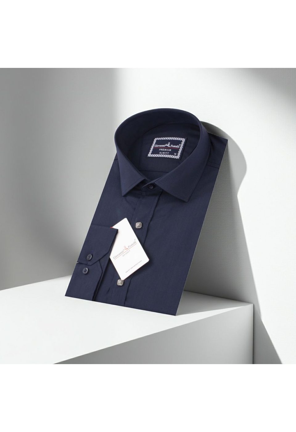 8 Drop Slim Fit Uzun Kol Düz Renk Erkek Gömlek 3GMK311292002 - Giovanni Fratelli
