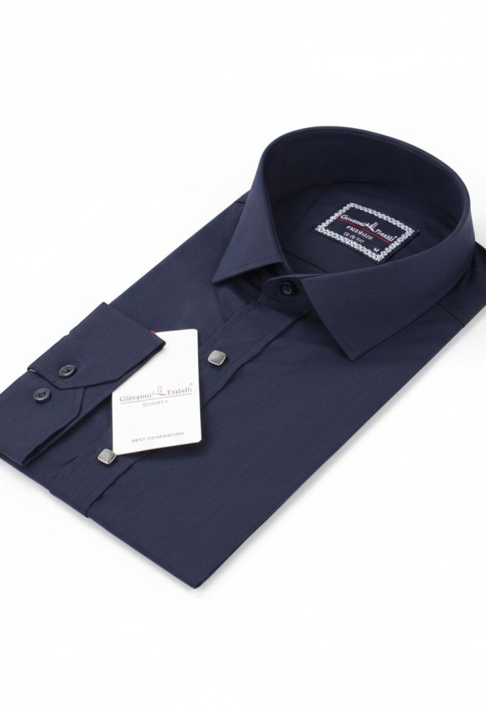 8 Drop Slim Fit Uzun Kol Düz Renk Erkek Gömlek 3GMK311292002 - Giovanni Fratelli