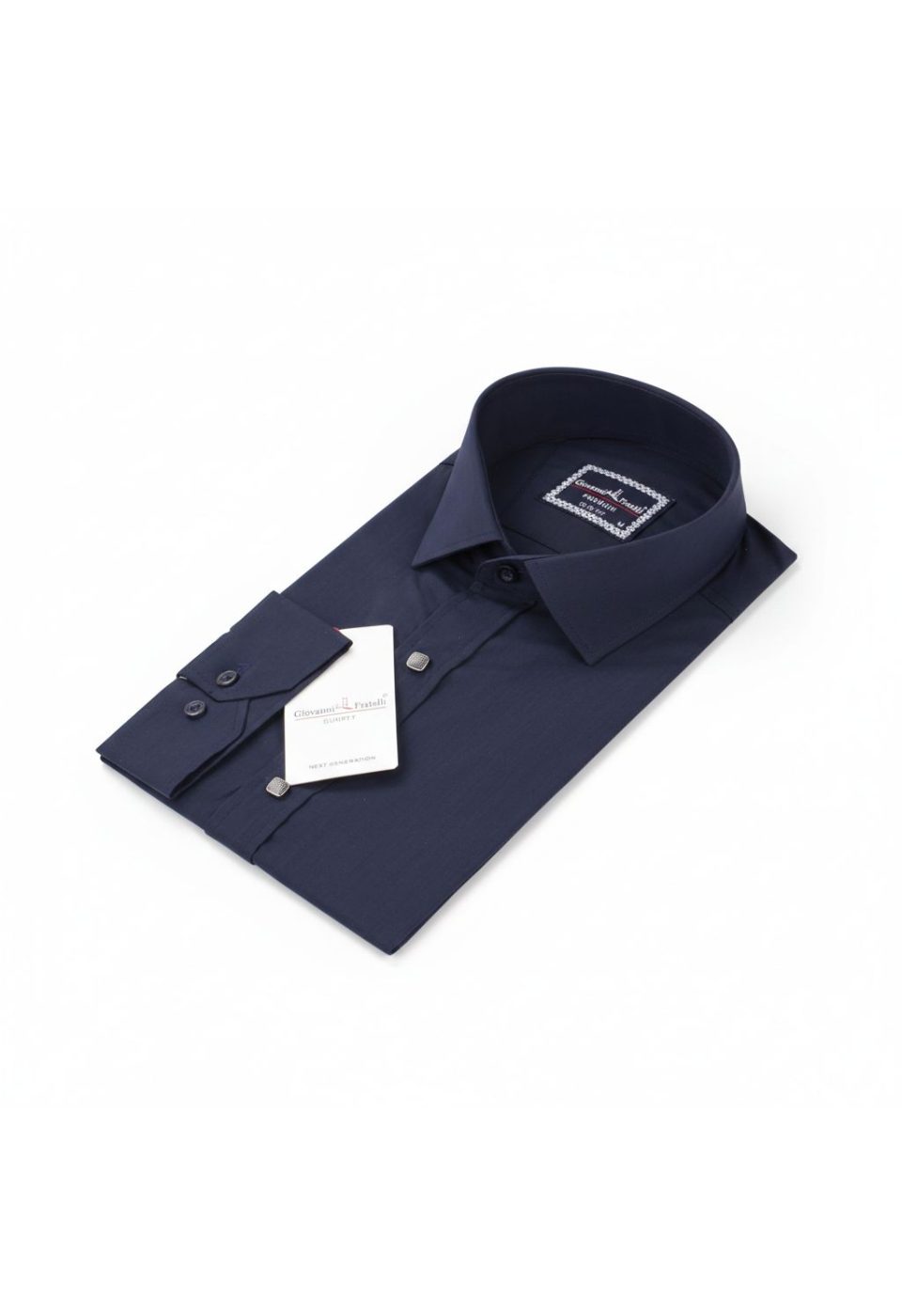 8 Drop Slim Fit Uzun Kol Düz Renk Erkek Gömlek 3GMK311292002 - Giovanni Fratelli