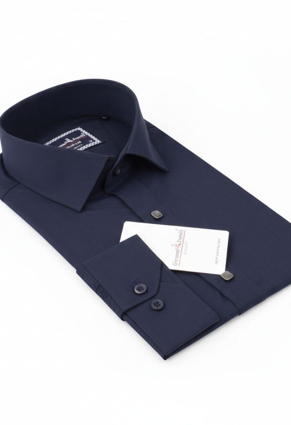 8 Drop Slim Fit Uzun Kol Düz Renk Erkek Gömlek 3GMK311292002 - Giovanni Fratelli