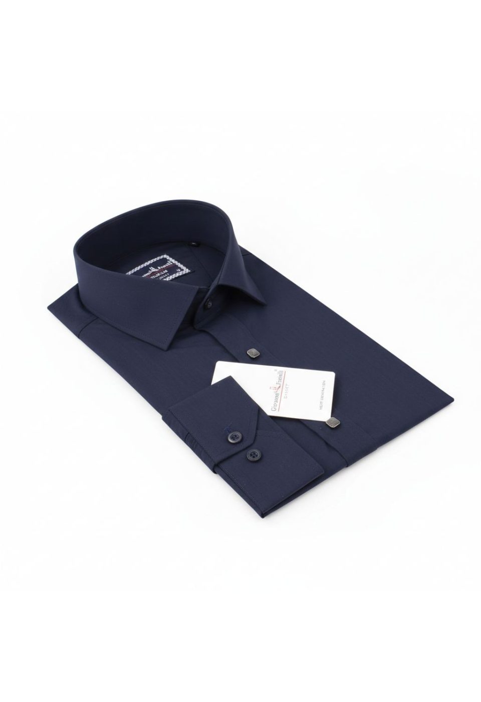8 Drop Slim Fit Uzun Kol Düz Renk Erkek Gömlek 3GMK311292002 - Giovanni Fratelli