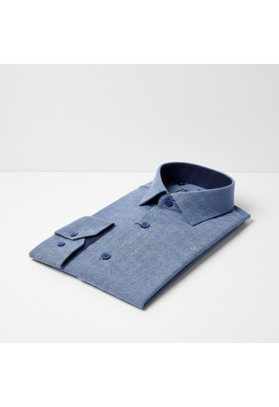 Slim Fit Uzun Kol Düz Renk Kaşmir Erkek Gömlek 3GMK311298001 - Giovanni Fratelli