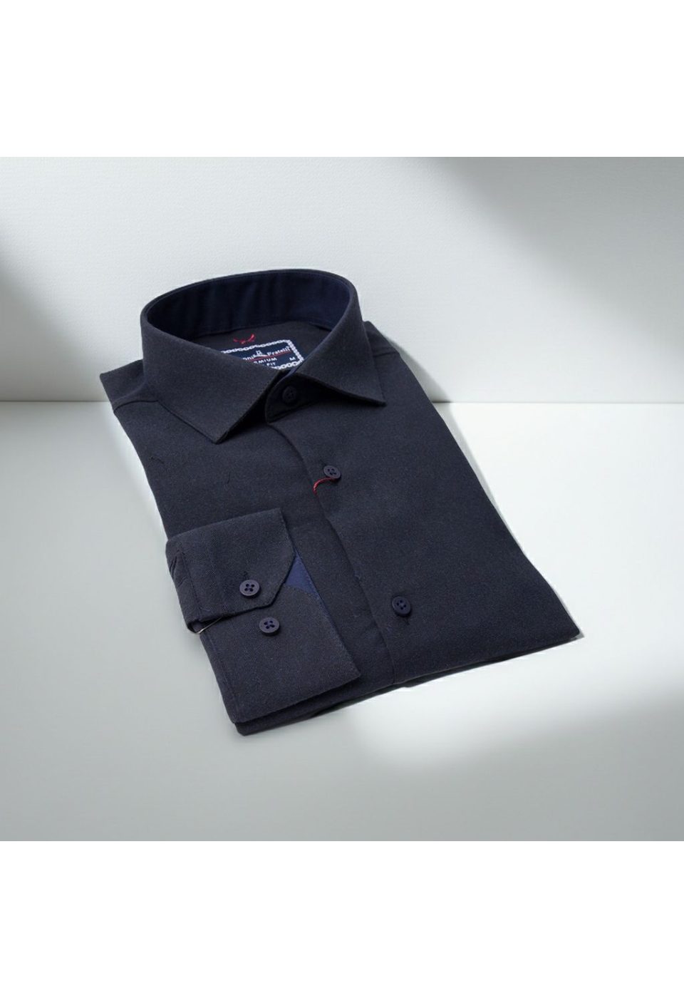 Slim Fit Uzun Kol Düz Renk Kaşmir Erkek Gömlek 3GMK311298007 - Giovanni Fratelli