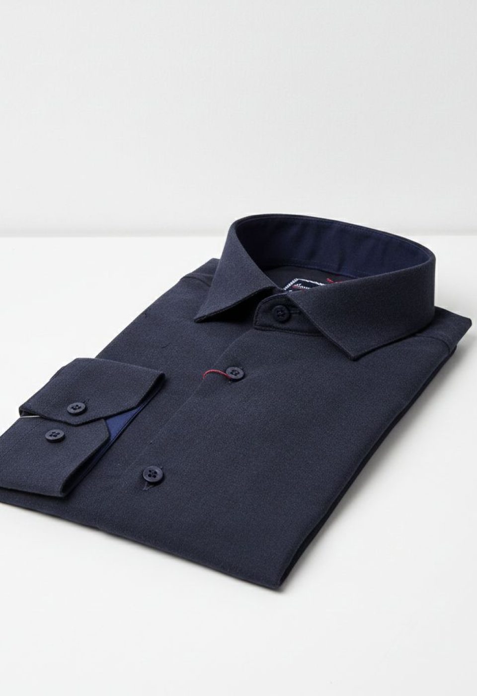 Slim Fit Uzun Kol Düz Renk Kaşmir Erkek Gömlek 3GMK311298007 - Giovanni Fratelli