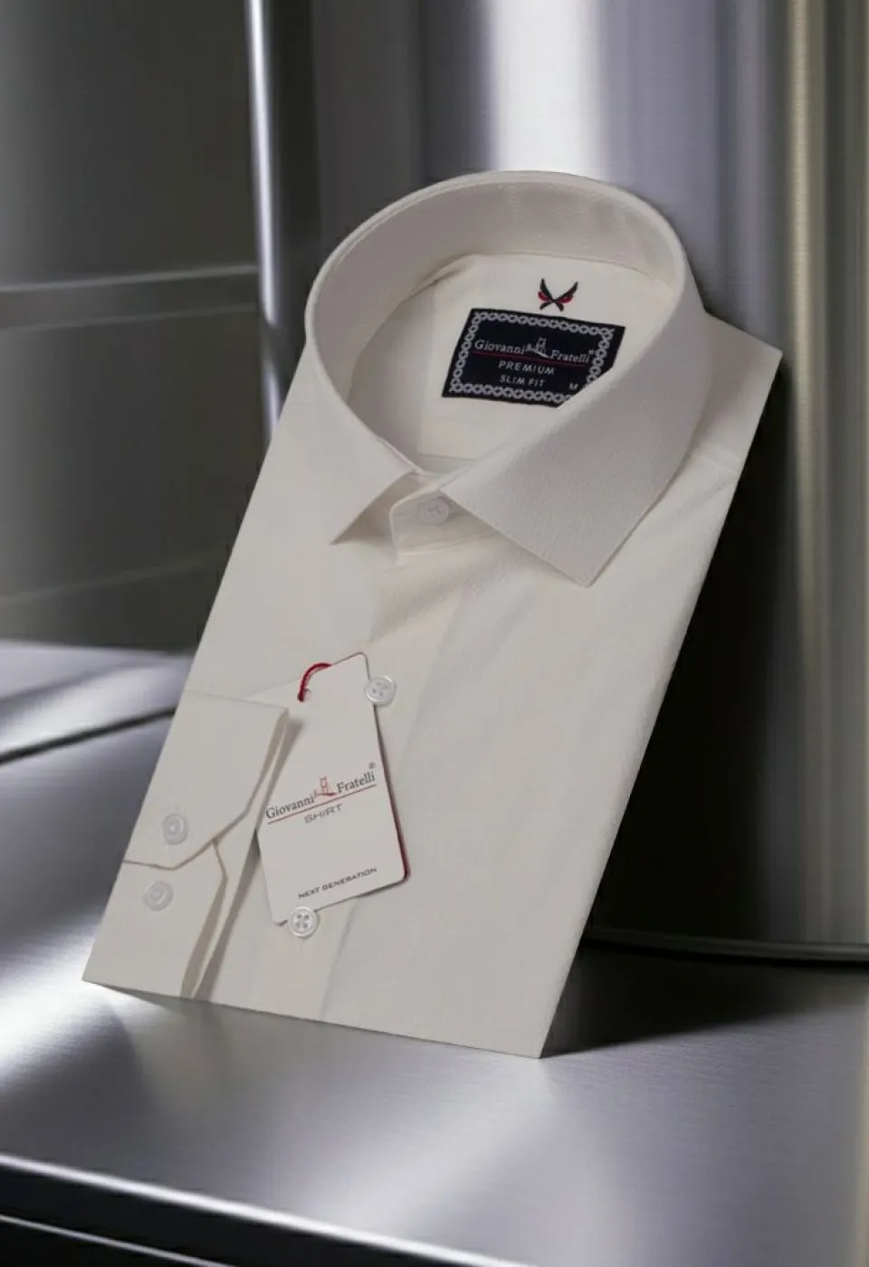 Slim Fit Uzun Kol Desenli Armürlü Jakar Erkek Gömlek 3GMK311334002