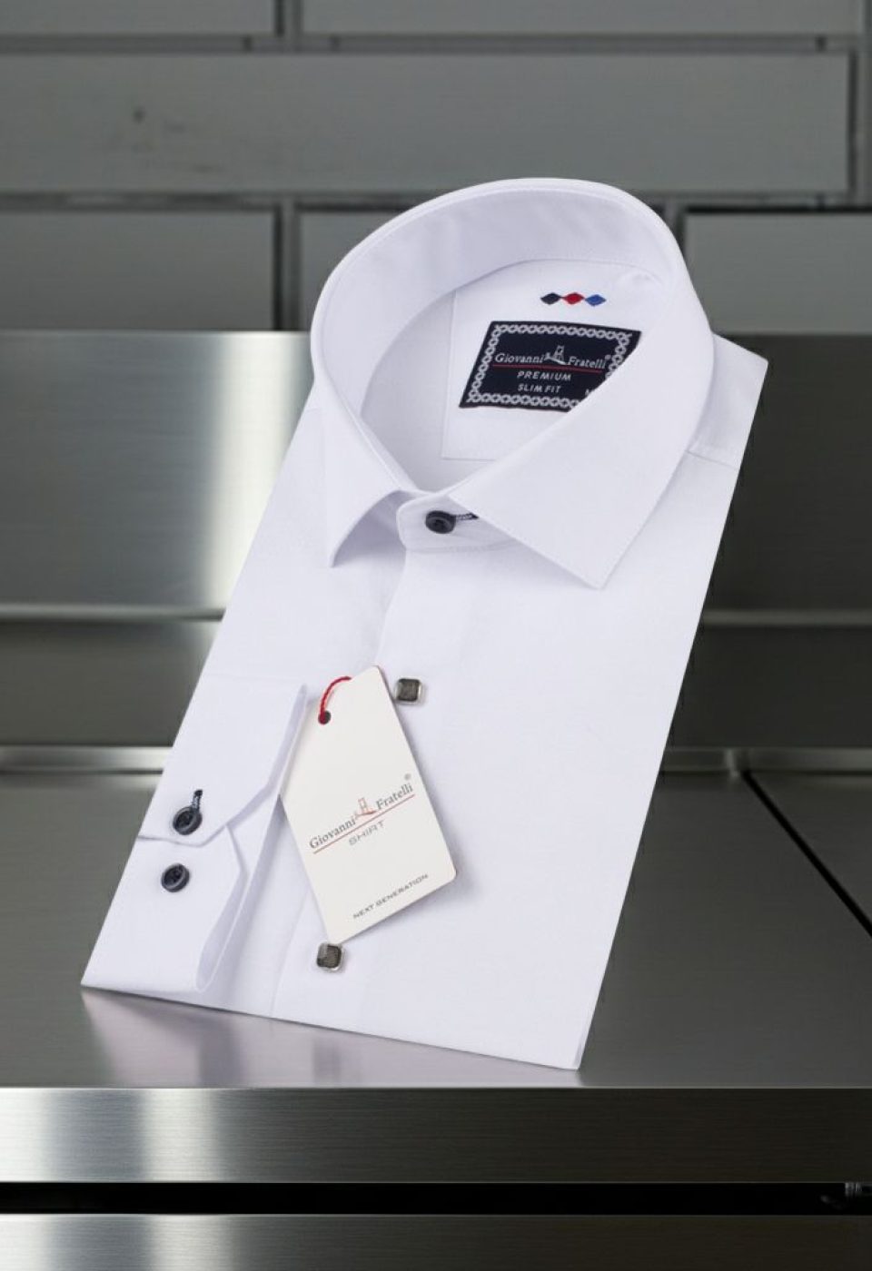 Slim Fit Uzun Kol Desenli Armürlü Jakar Erkek Gömlek 3GMK311337001