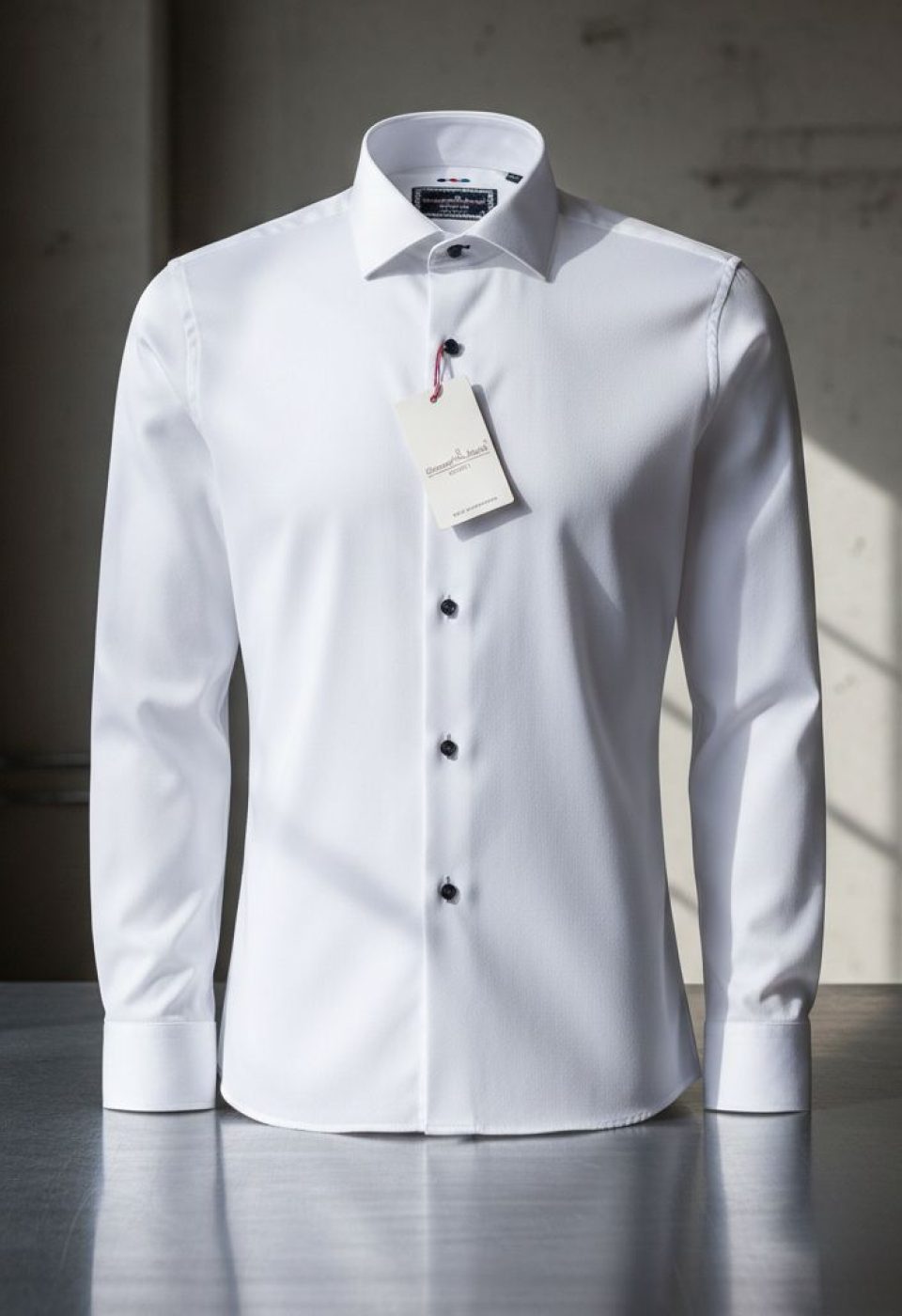 Slim Fit Uzun Kol Desenli Armürlü Jakar Erkek Gömlek 3GMK311337001