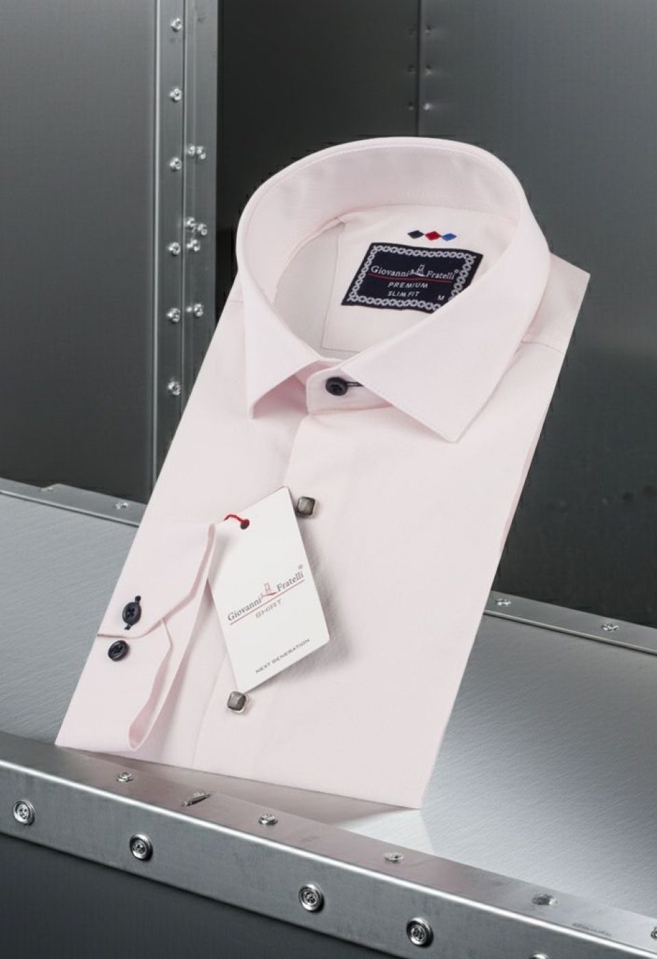 Slim Fit Uzun Kol Desenli Armürlü Jakar Erkek Gömlek 3GMK311337005