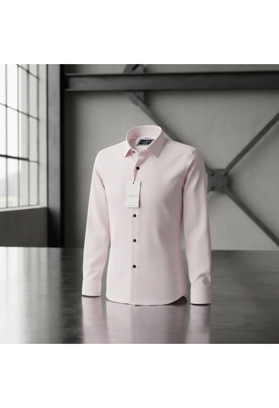 Slim Fit Uzun Kol Desenli Armürlü Jakar Erkek Gömlek 3GMK311337005 - Giovanni Fratelli