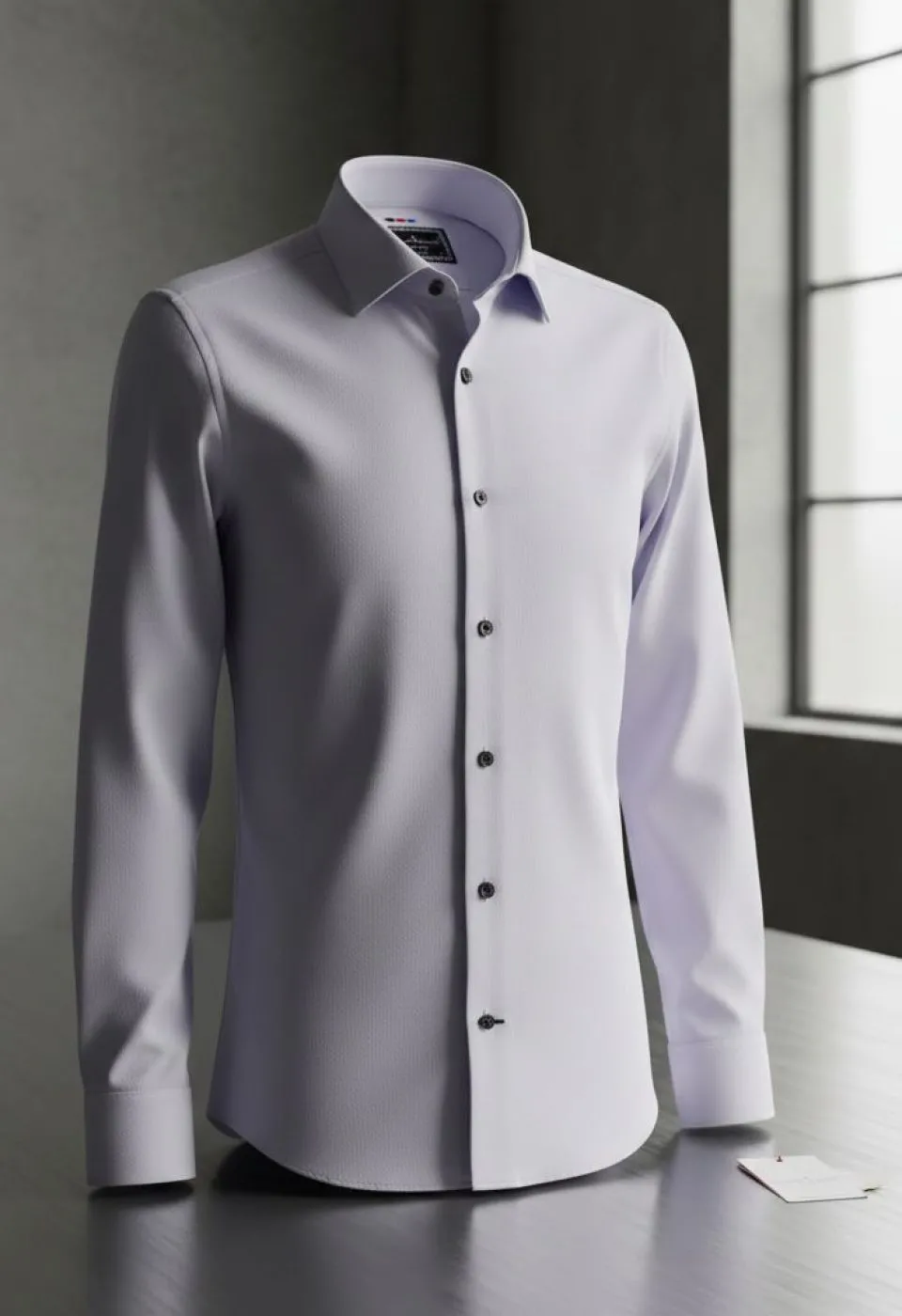 Slim Fit Uzun Kol Desenli Armürlü Jakar Erkek Gömlek 3GMK311337006 Slim Fit Uzun Kol Desenli Armürlü Jakar Erkek Gömlek 3GMK311337006