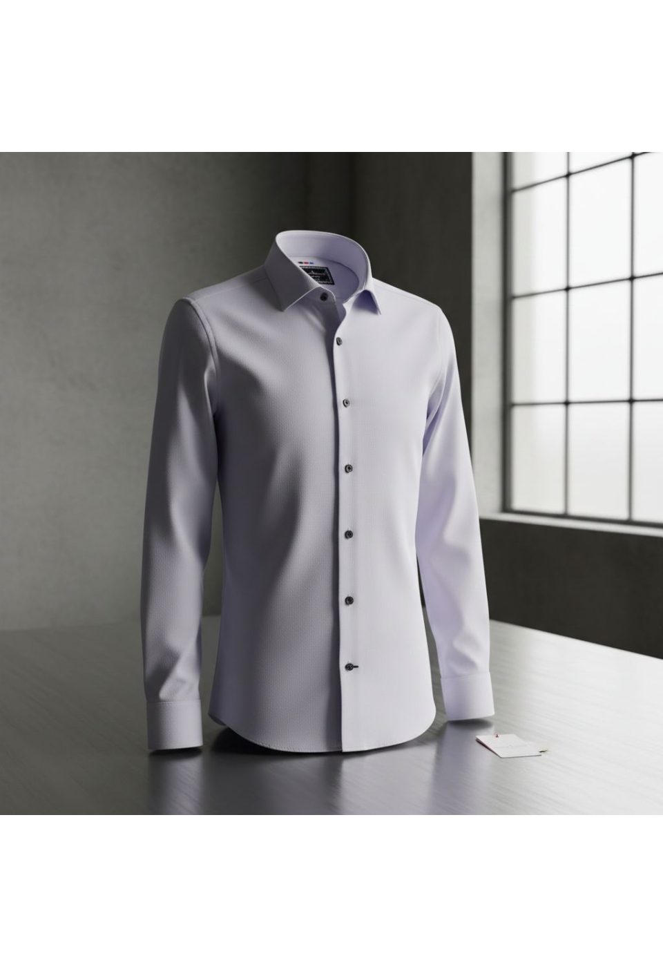 Slim Fit Uzun Kol Desenli Armürlü Jakar Erkek Gömlek 3GMK311337006 - Giovanni Fratelli