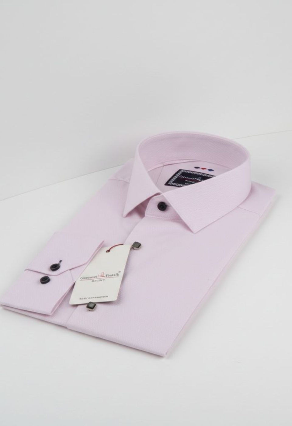 Slim Fit Uzun Kol Desenli Armürlü Jakar Erkek Gömlek 3GMK311337007