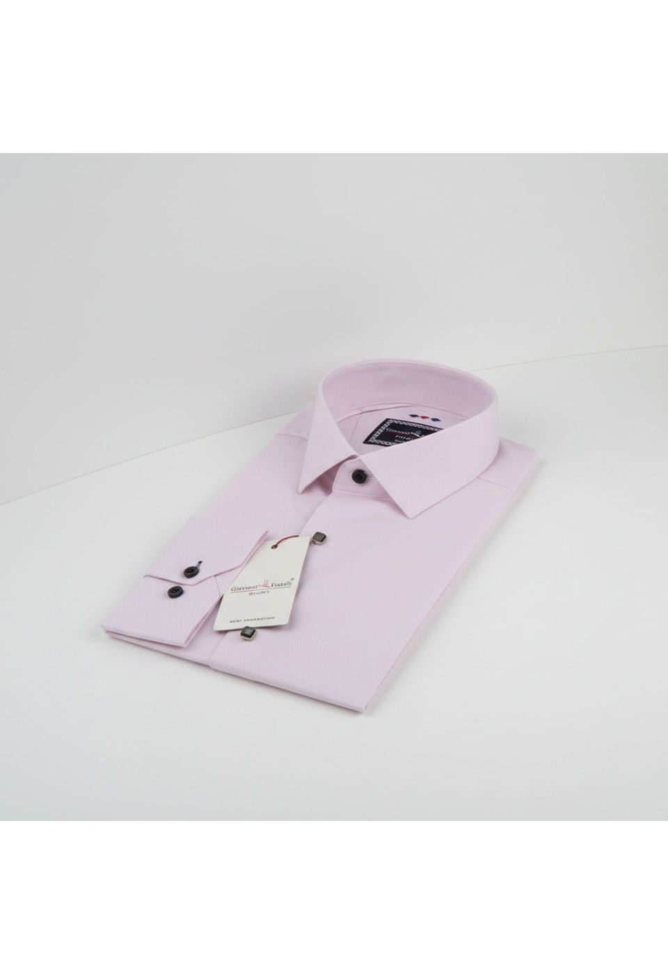 Slim Fit Uzun Kol Desenli Armürlü Jakar Erkek Gömlek 3GMK311337007 - Giovanni Fratelli