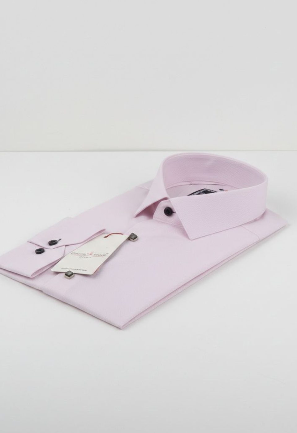 Slim Fit Uzun Kol Desenli Armürlü Jakar Erkek Gömlek 3GMK311337007 - Giovanni Fratelli