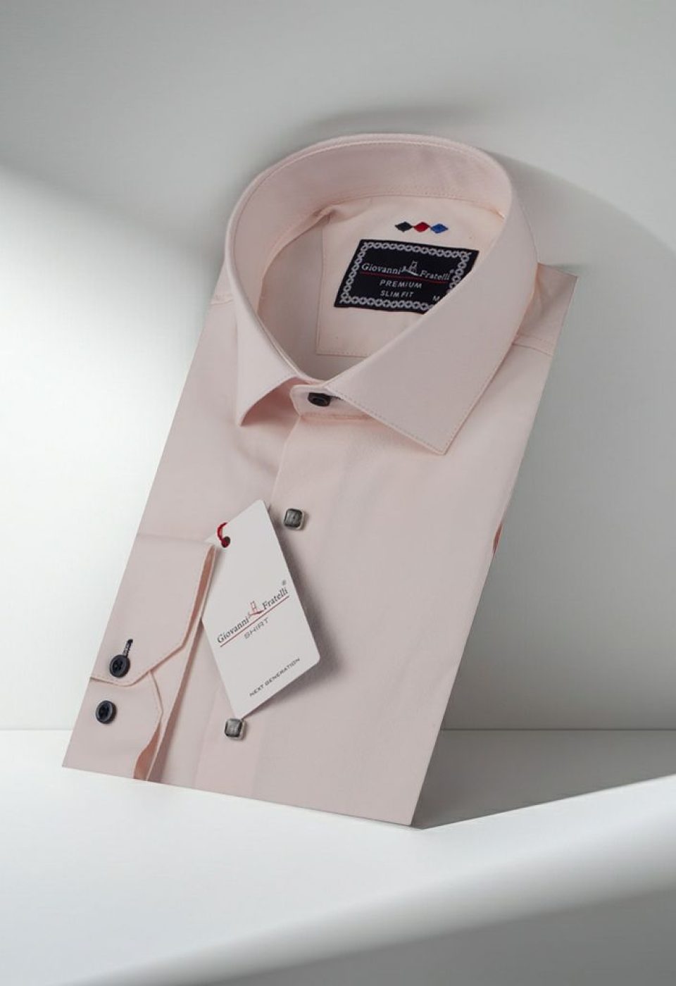 Slim Fit Uzun Kol Desenli Armürlü Jakar Erkek Gömlek 3GMK311337009