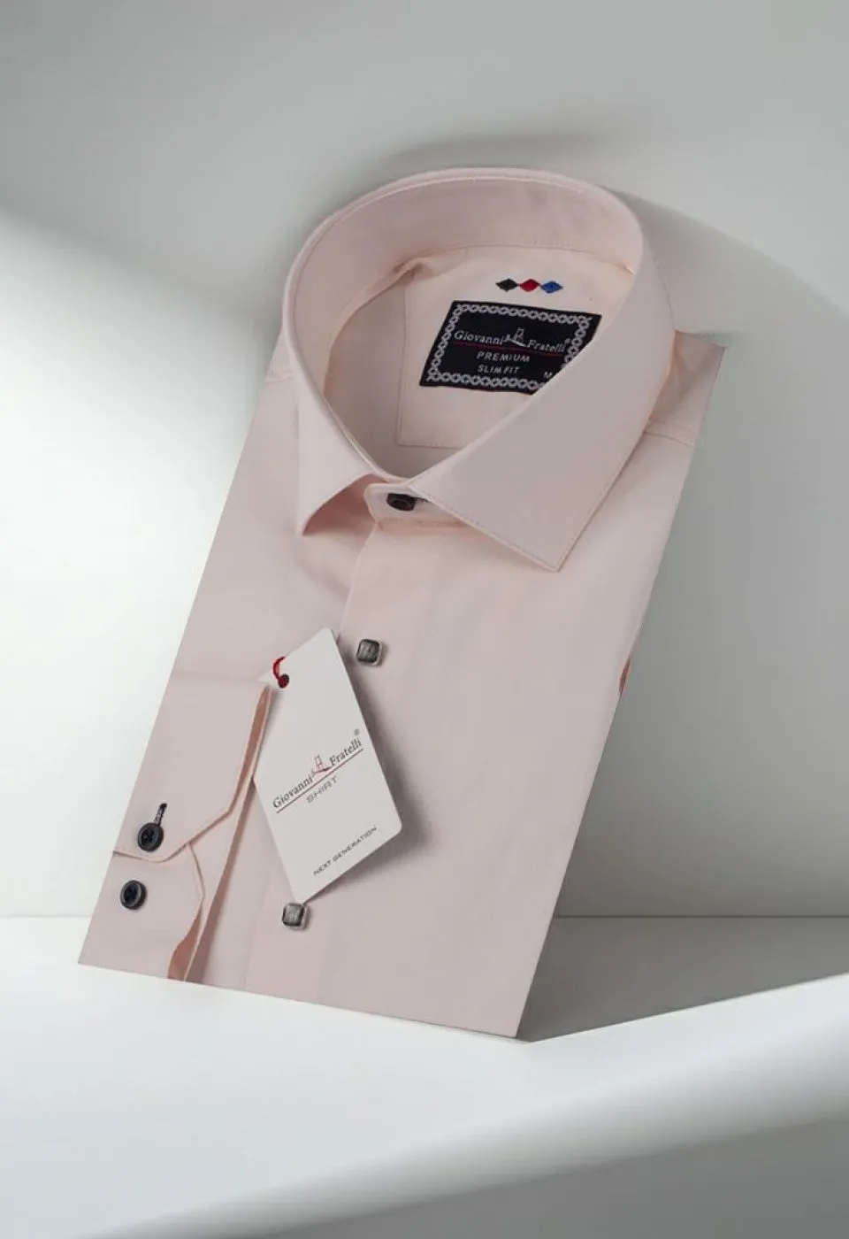 Slim Fit Uzun Kol Desenli Armürlü Jakar Erkek Gömlek 3GMK311337009
