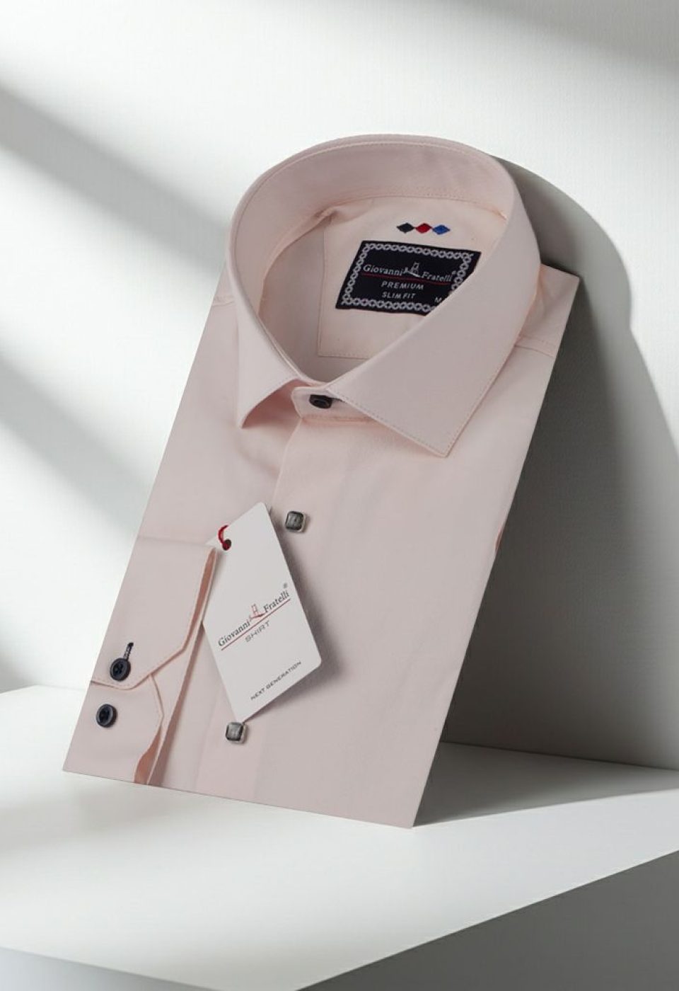 Slim Fit Uzun Kol Desenli Armürlü Jakar Erkek Gömlek 3GMK311337009