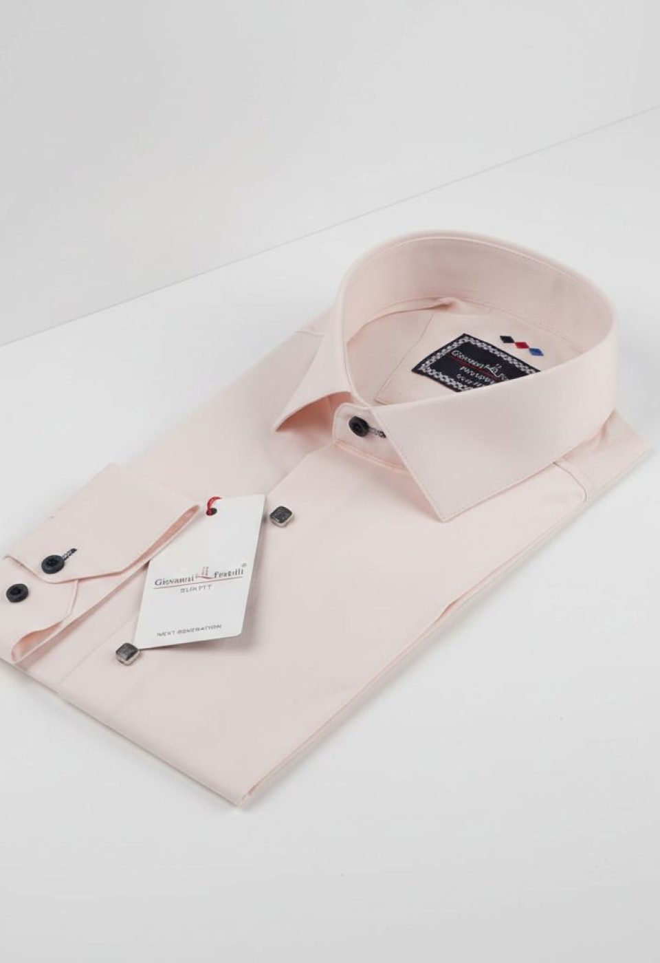 Slim Fit Uzun Kol Desenli Armürlü Jakar Erkek Gömlek 3GMK311337009 - Giovanni Fratelli