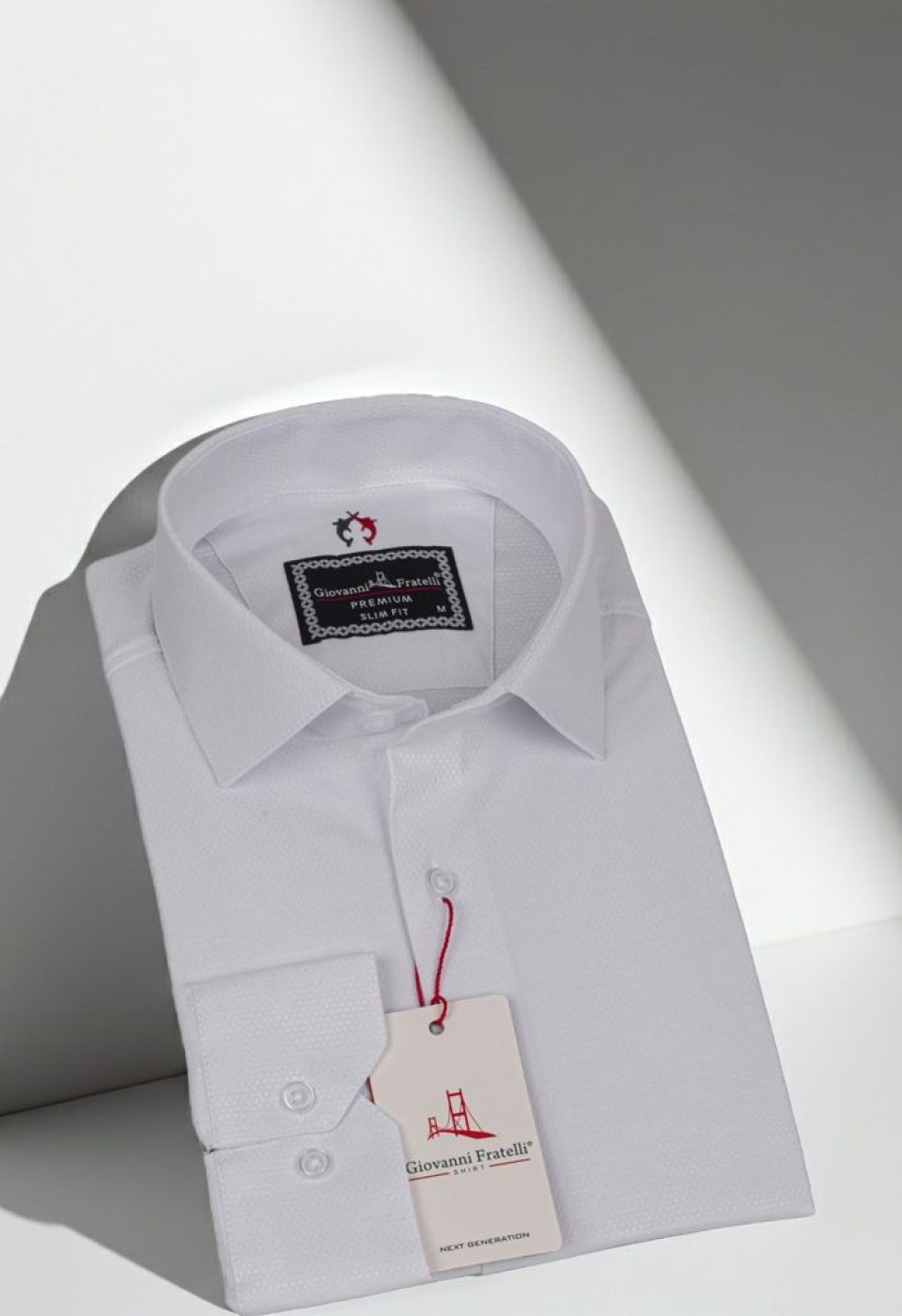 Slim Fit Uzun Kol Desenli Armürlü Jakar Erkek Gömlek 3GMK311346001