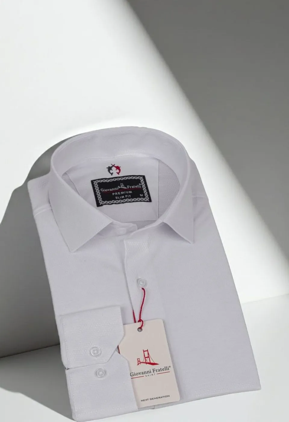 Slim Fit Uzun Kol Desenli Armürlü Jakar Erkek Gömlek 3GMK311346001
