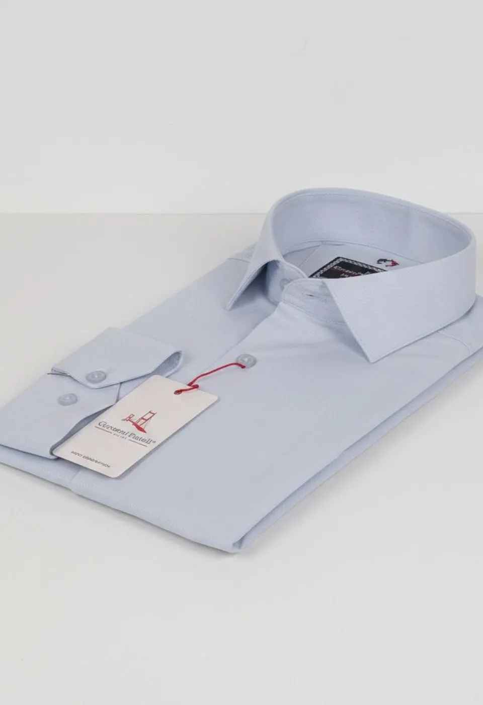 Slim Fit Uzun Kol Desenli Armürlü Jakar Erkek Gömlek 3GMK311346003