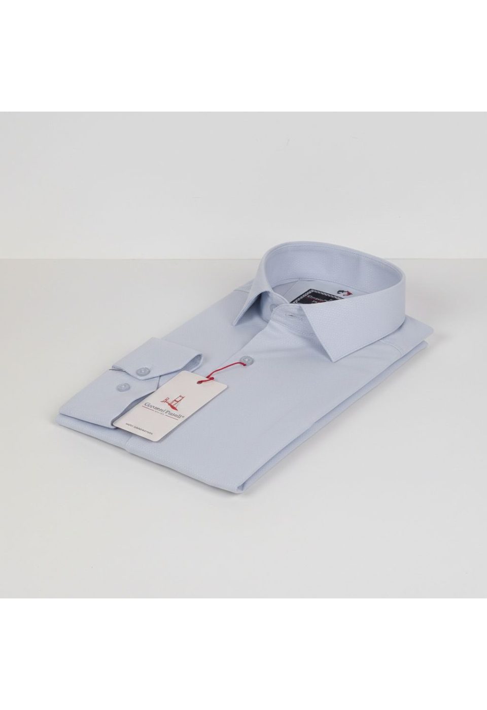 Slim Fit Uzun Kol Desenli Armürlü Jakar Erkek Gömlek 3GMK311346003 - Giovanni Fratelli