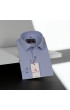 Slim Fit Uzun Kol Desenli Armürlü Jakar Erkek Gömlek 3GMK311347004