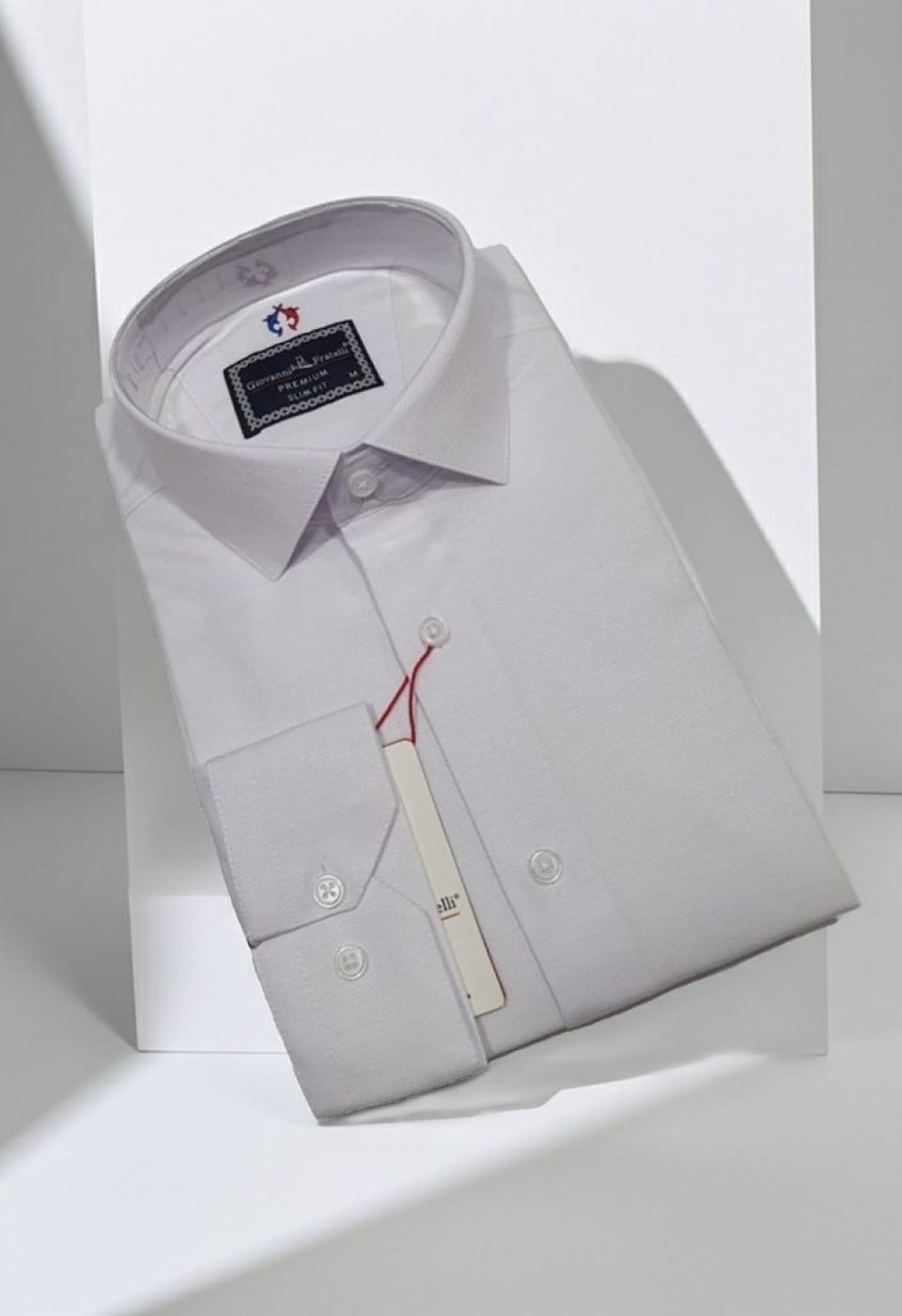 Slim Fit Uzun Kol Desenli Armürlü Jakar Erkek Gömlek 3GMK311350001