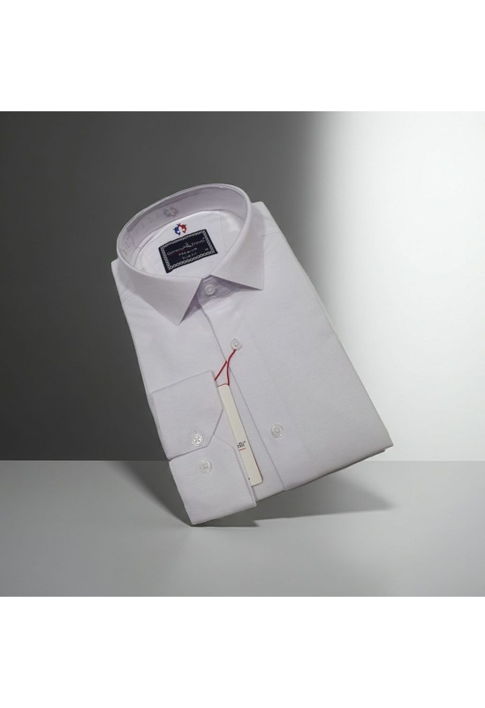 Slim Fit Uzun Kol Desenli Armürlü Jakar Erkek Gömlek 3GMK311350001 - Giovanni Fratelli
