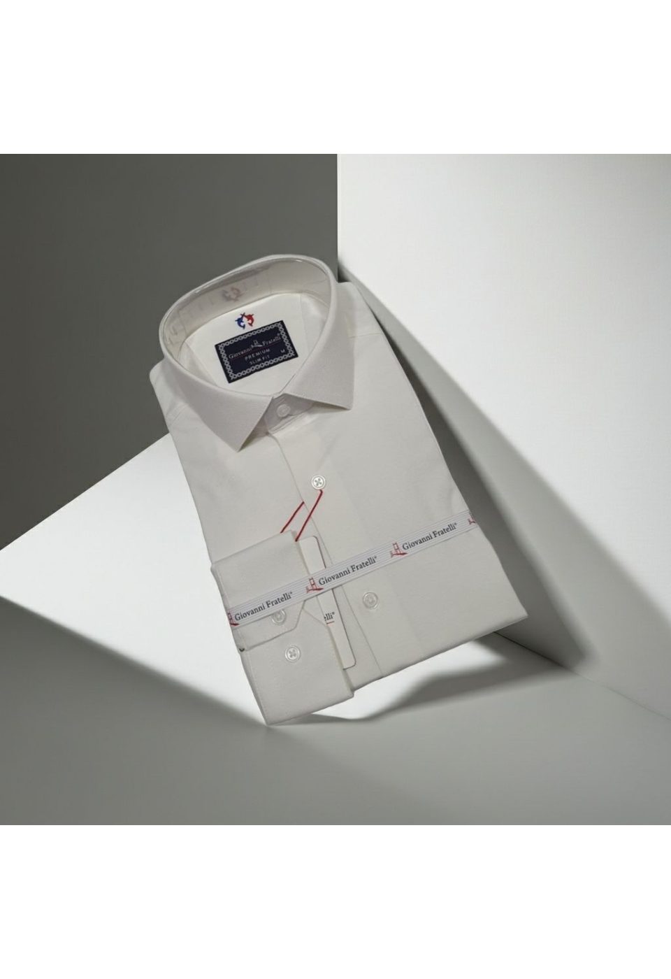 1350 CR JKR 002 Slim Fit Uzun Kol Desenli Armürlü Jakar Erkek Gömlek 3GMK311350002 - Giovanni Fratelli