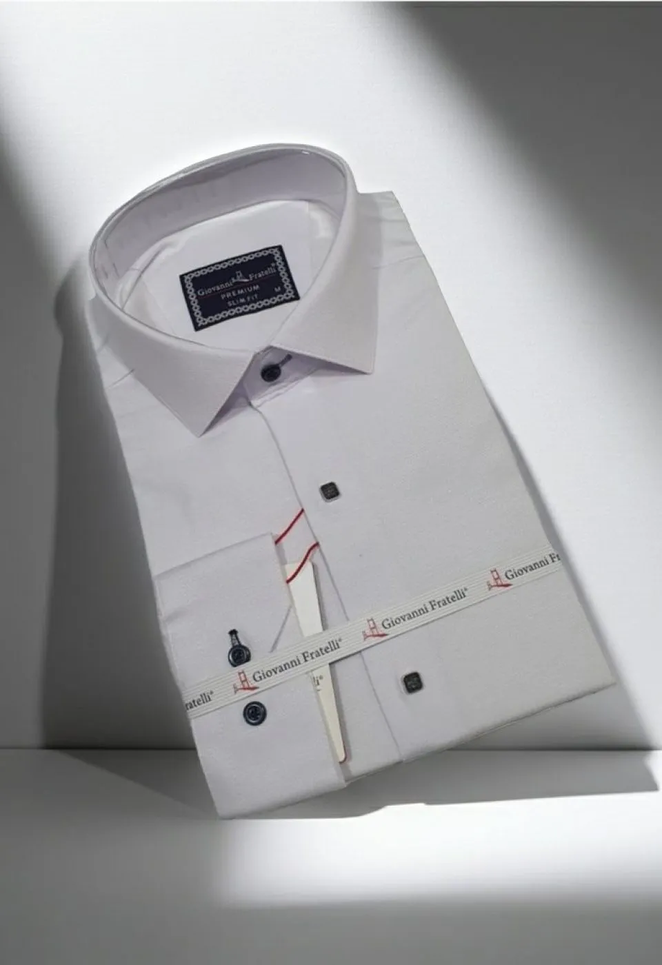 Slim Fit Uzun Kol Desenli Armürlü Jakar Erkek Gömlek 3GMK311351001