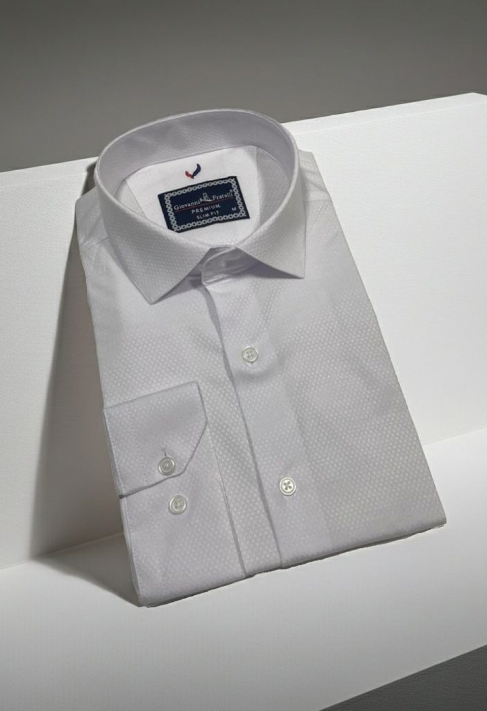Slim Fit Uzun Kol Düz Renk Saten Erkek Gömlek 3GMK311353001
