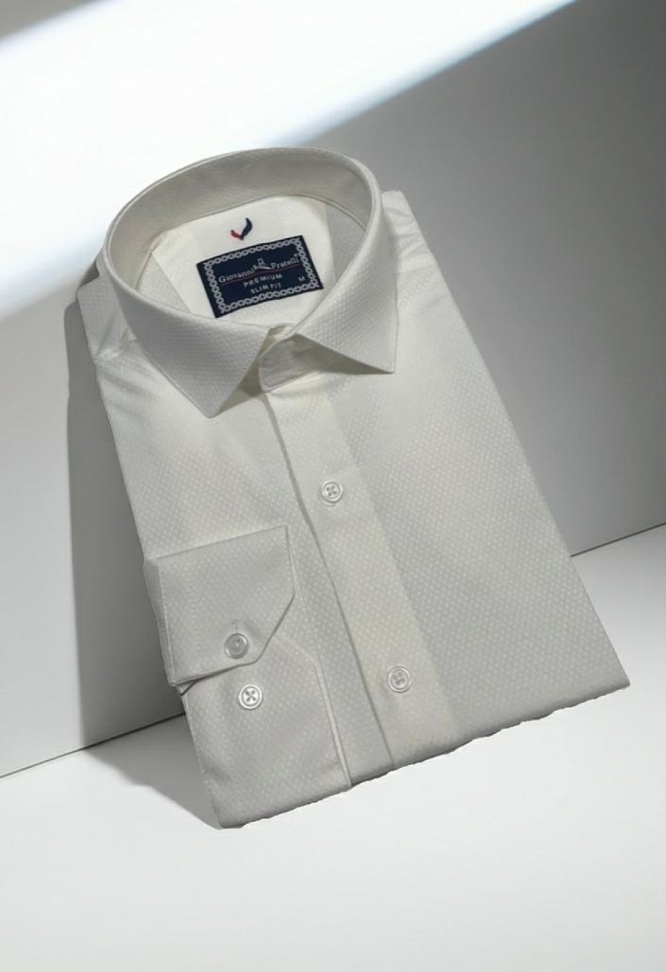 Slim Fit Uzun Kol Düz Renk Saten Erkek Gömlek 3GMK311353002