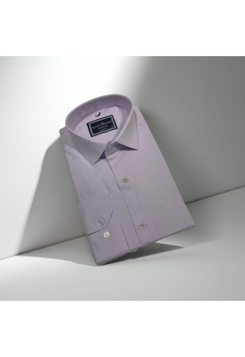 Slim Fit Uzun Kol Düz Renk Saten Erkek Gömlek 3GMK311353004 - Giovanni Fratelli