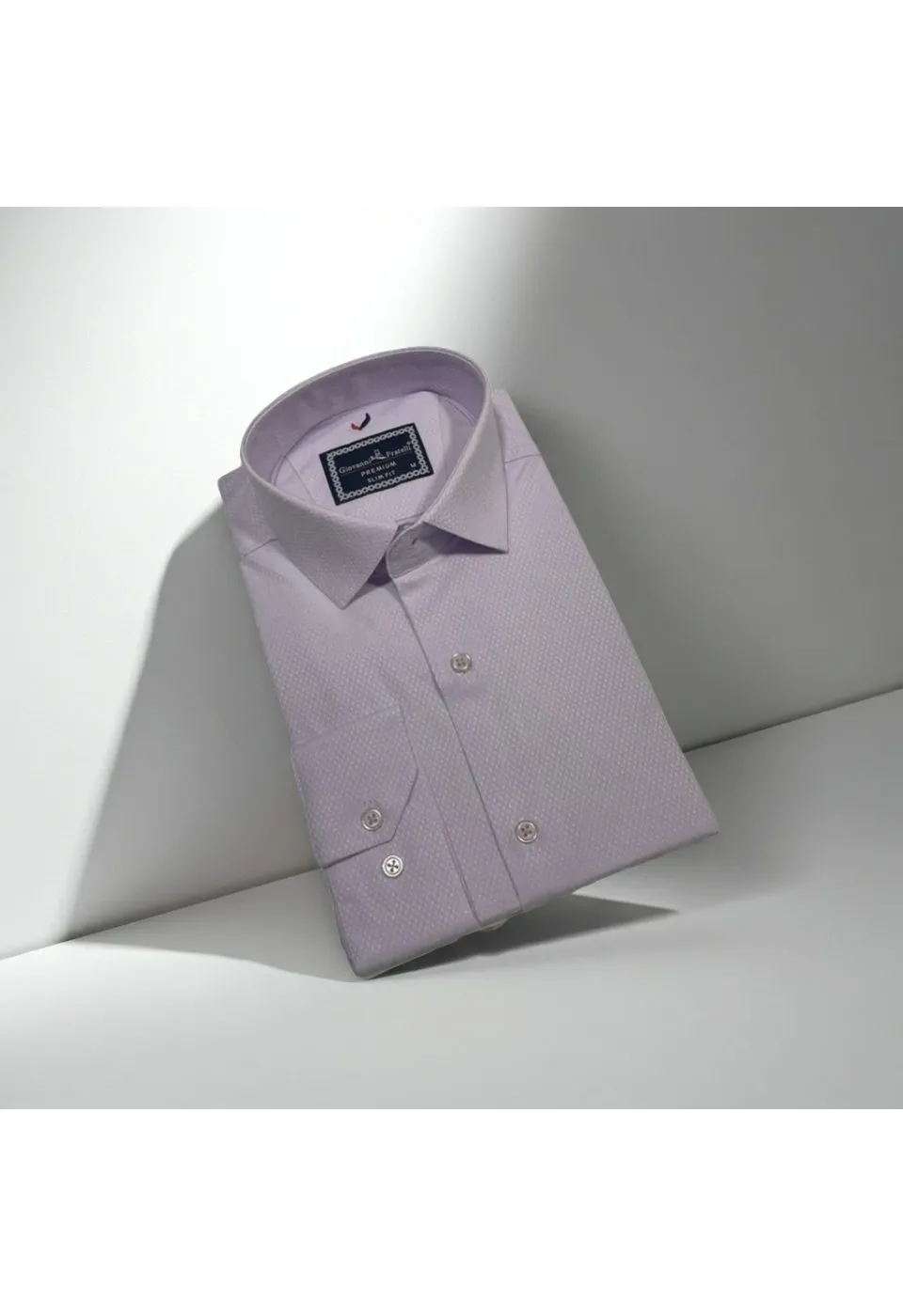 Slim Fit Uzun Kol Düz Renk Saten Erkek Gömlek 3GMK311353004 - Giovanni Fratelli